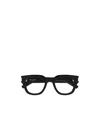 Saint Laurent Square Frame Glasses In Black