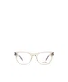 Saint Laurent Sl663 Square-frame Glasses In White
