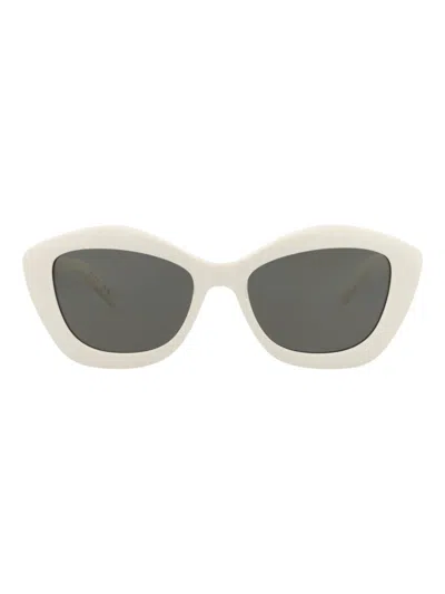 Saint Laurent Sl68 Sunglasses In White