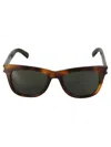 Saint Laurent Sl712 Sunglasses In Havana-crystal-grey