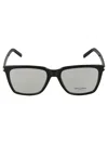 Saint Laurent Sl717 Slim Sunglasses In Black