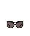 Saint Laurent Sl73 Cat Eye-frame Sunglasses In Black