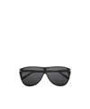 Saint Laurent Gaspar Aviator Sunglasses In Black