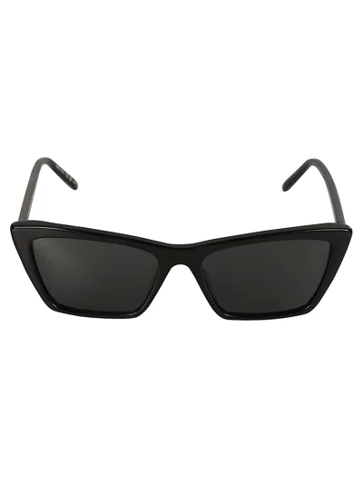 Saint Laurent Sl737 Mica Sunglasses In Black