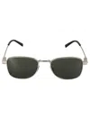 Saint Laurent Sl741 Sunglasses In Silver-silver-grey