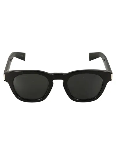 Saint Laurent Sl746 Sunglasses In Black-black-black
