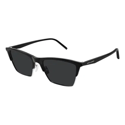 Saint Laurent Sl767001 Dark Lens Sunglasses In Black