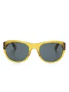 Saint Laurent Sl798 Sunglasses In Yellow