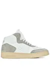 Saint Laurent Sl/80 Sneakers In White