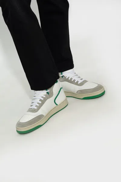 Saint Laurent ‘sl/80' High-top Sneakers In White