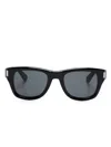 Saint Laurent Sl801 Sunglasses In Black