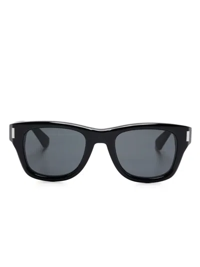 Saint Laurent Sl801 Sunglasses In Black
