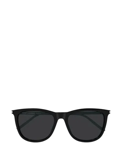 Saint Laurent Sl940k Square-frame Sunglasses In Black