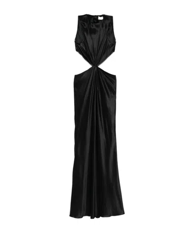 Saint Laurent Sleeveless Dress In Black