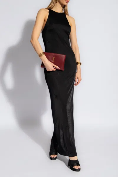 Saint Laurent Sleeveless Dress In Black