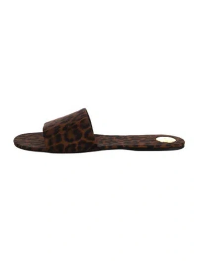 Pre-owned Saint Laurent Slides In Neutral