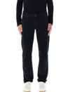 Saint Laurent Aint Baggy Jean Sn34 In Black