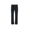 Saint Laurent Oklahoma Jeans In Black Denim In Black