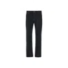 Saint Laurent Oklahoma Jeans In Black Denim In Black