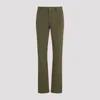Saint Laurent Men's Slim Fit Pants In Authentic Kaki