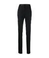 Saint Laurent Slim-fit Tailored Trousers In Black