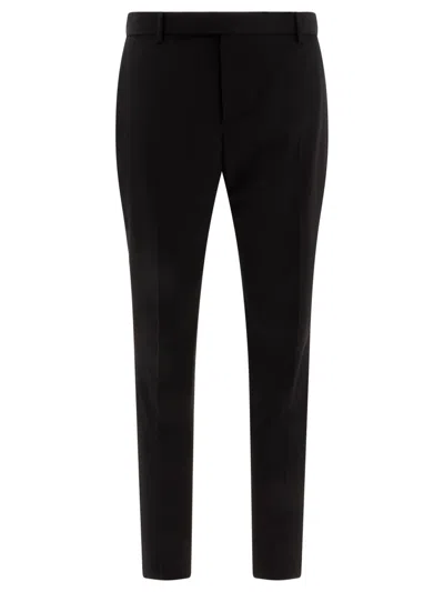 SAINT LAURENT SAINT LAURENT SLIM-FIT TROUSERS WITH TAILORED SILHOUETTE AND SMOOTH FINISH