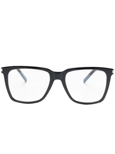 Saint Laurent Slim Brille In Schwarz