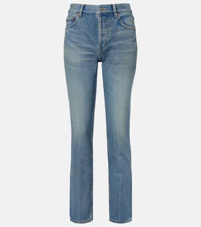 Saint Laurent Slim Jeans In Blue