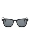 Saint Laurent Slim Sunglasses In Black