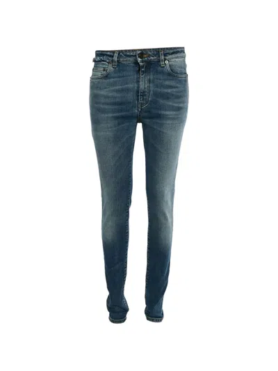 Pre-owned Saint Laurent Slim-fit Jeans In Blue