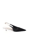 Saint Laurent Decollete Cherish In Black Partridge Pink