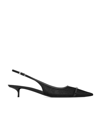 SAINT LAURENT SAINT LAURENT OXALIS SLINGBACK PUMPS
