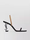 Saint Laurent Slingback Sandals Square Toe Thin Straps