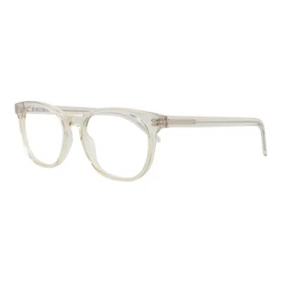 Saint Laurent Slm111001 Clear-lens Acetate Eyeglasses