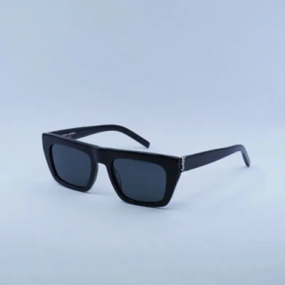 Pre-owned Saint Laurent Slm131 001 Black/black 52-20-140 Sunglasses