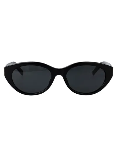 Saint Laurent Slm148 Sunglasses In Black