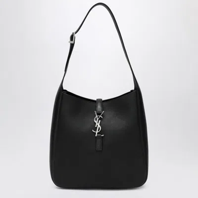 Saint Laurent Small Black Le 5 À 7 Leather Bag