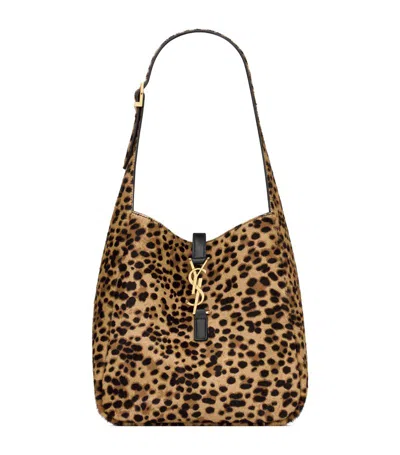Saint Laurent Small Calfskin Le 5 À 7 Shoulder Bag In Neutrals