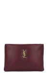 SAINT LAURENT SMALL CALYPSO ZIPPED POUCH