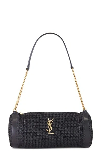 SAINT LAURENT SMALL CASSANDRE CYLINDRIC BAG