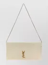 Saint Laurent Small Clutch With Chain Strap And Textured Finish