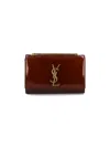 Saint Laurent Small Crossbody Bag "kate" In Brown
