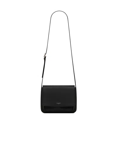 Saint Laurent Small Flip Shoulder Bag In Black