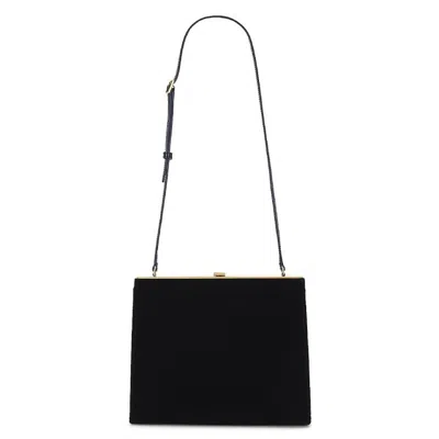 Saint Laurent Small Gaia Shoulder Bag In Black