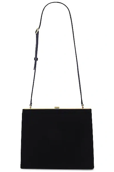 Saint Laurent Small Gaia Shoulder Bag In Noir