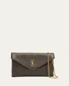 Saint Laurent Small Grain Leather Pouch Shoulder Bag