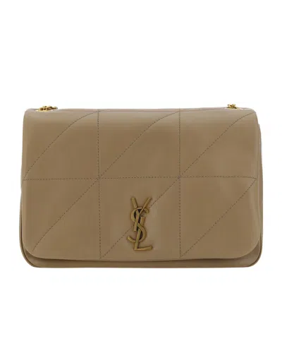 Saint Laurent Small Jamie 4.3 Shoulder Bag In Brown