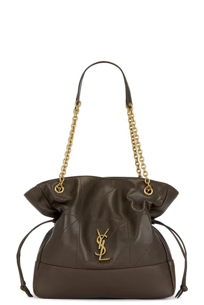 Saint Laurent Small Jamie Shopping Bag In Brown