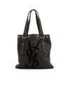 Saint Laurent Small Kahala Tote Bag In Black