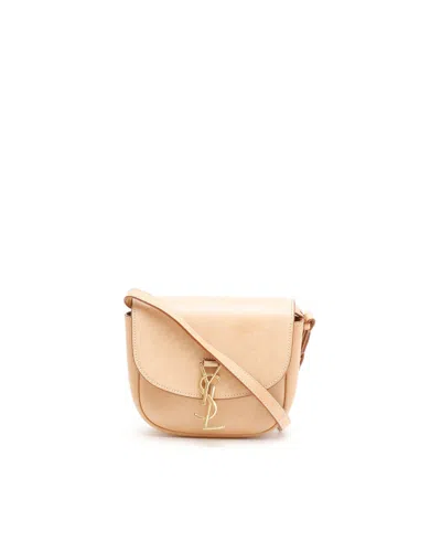 Saint Laurent Small Kaia Satchel In Sand
